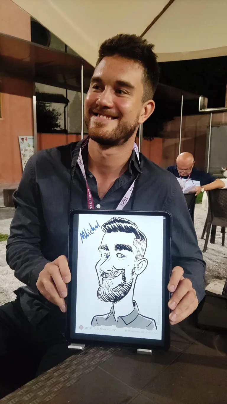 vitamynacaricaturista.com - MNF Universidad de Padova Italia 2023 - Michal F scaled