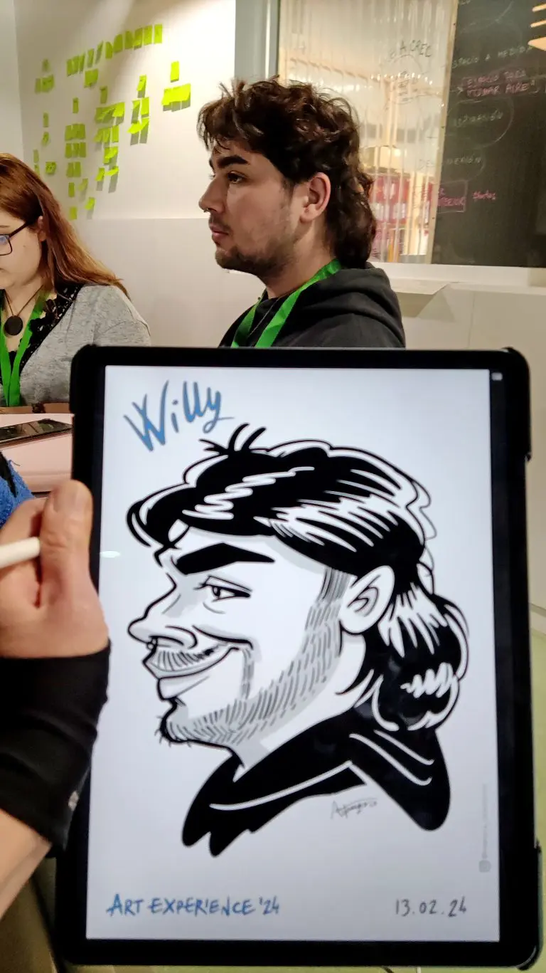 vitamynacaricaturista.com - Art Experience - Willy scaled